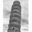 Tour de Pise en Italie - art illustratif sur toile