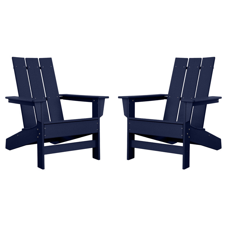 Ratcliff All-Weather HDPE Adirondack Chair Set of 2