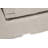 Ehrentraut Upholstered 34 " Linen Blend L-Shaped Seating Component