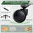 500LBS Ergonomic High Back Office Chair Reclining Adjustable Lumbar Support PU Executive Chair with Footrest-865428096