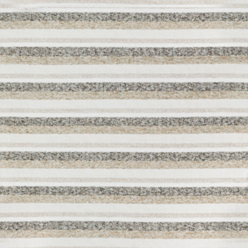 Genevieve Bench Seat Sofa, White/Stripes