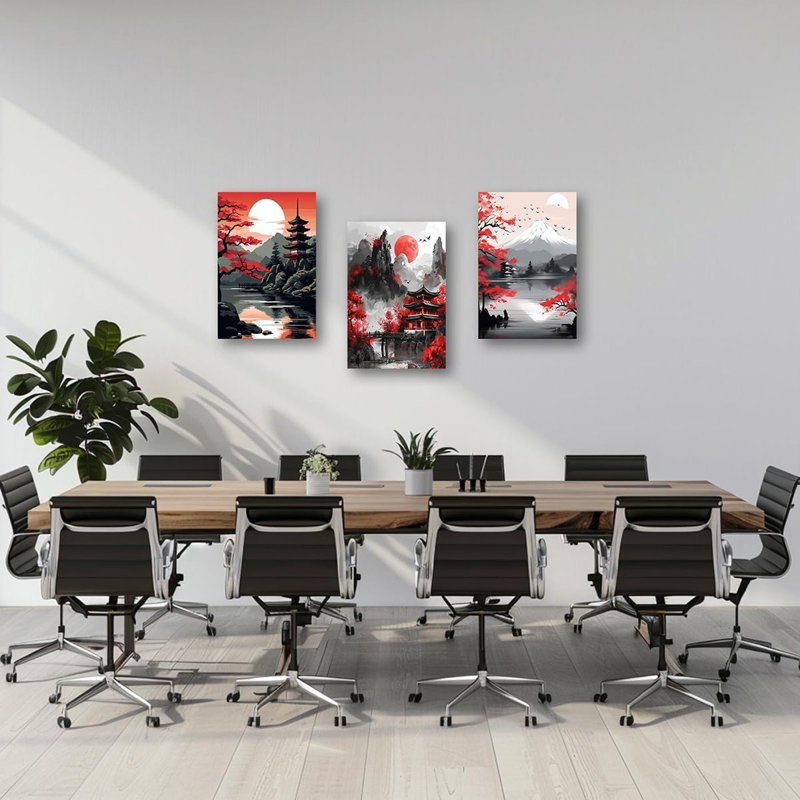 3 Piece Wrapped Canvas Print