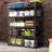 72"h Heavy Duty Shelves, 2000lbs Capacity Metal, Adjustable For Garage, Black Metal Shelving Storage, Capacity,