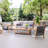 Wallace Teak Rectangular Outdoor Coffee Table