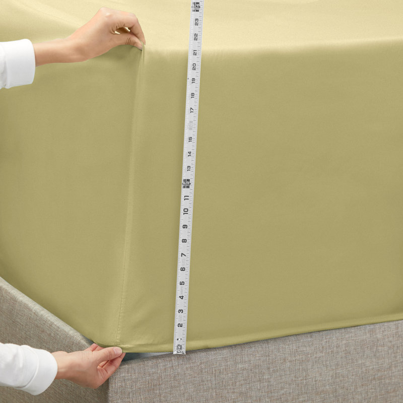 Ensemble de draps luxueux en microfibre, Simple TG, Sauge vert olive