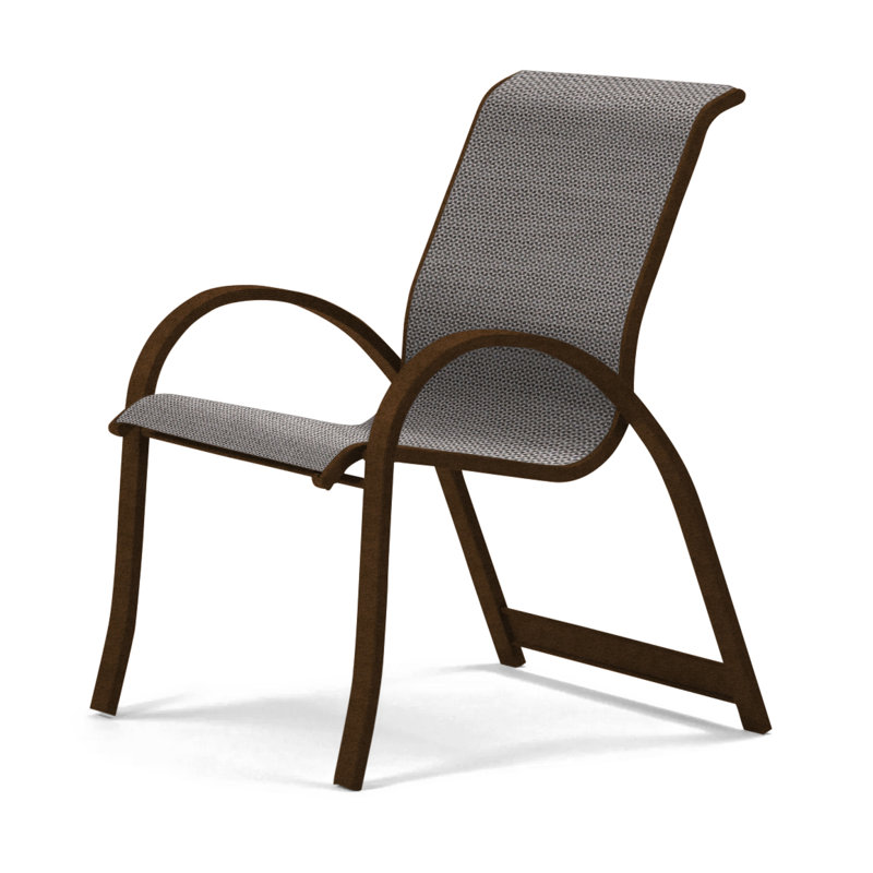 Fauteuil de salle à manger empilable Hiraku, Sicile, Kona