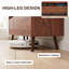 Support pour tourne-disque 44,1 po Mid-Century