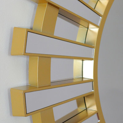 Miroir mural 25,5 po Sunburst