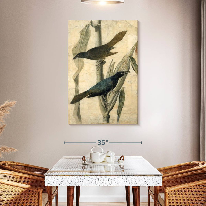 Brampt Purple Grackle, 48" H x 32" W