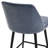 Betzalel Swivel Upholstered Counter Stool with Metal Frame-319734917