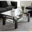 Kissena Four Leg Coffee Table with Storage-1124821925-1124821924