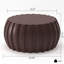 Table basse imperméable moderne de 35,43 po, conception durable en ciment MgO, compatible avec l'intérieur et l'extérieur-151093402