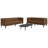  Chesterfield Sofa Set Brown