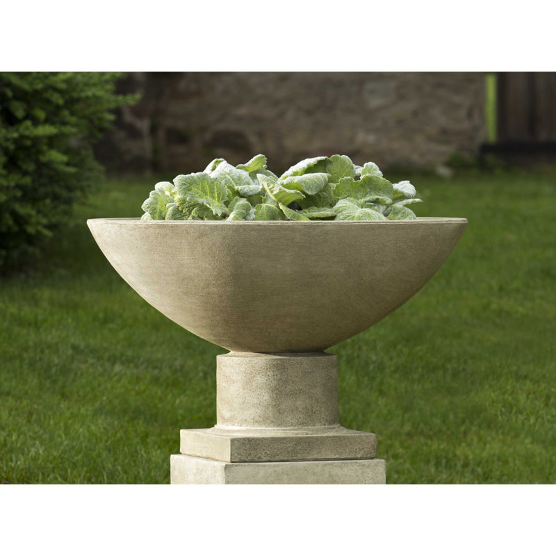 Savoy 33" Urn Planter, Alpine Stone