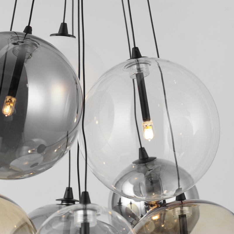 Luminaire suspendu Celica, Noir