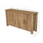 Buffet 4 portes en chêne Heckman, brun
