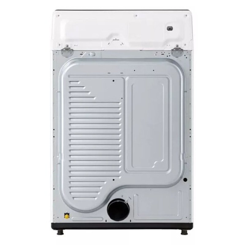 LG Ultra Large Capacity Rear Control Electric Dryer with EasyLoad, Door and AI Sensing, 7.3 cu. ft., Alpine White, Dual Fuel
