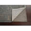 Tapis oriental en laine gris