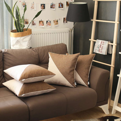 Set Of 4 Diagonal Pillow Covers