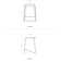 Ready Counter Stool with Metal Frame