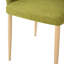 Ensemble de 2 chaises de salle à manger, tissu rembourré pour la salle à manger