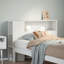 Headboard with storage space in wax brown 200cm solid pine wood-1637806151-1637806135
