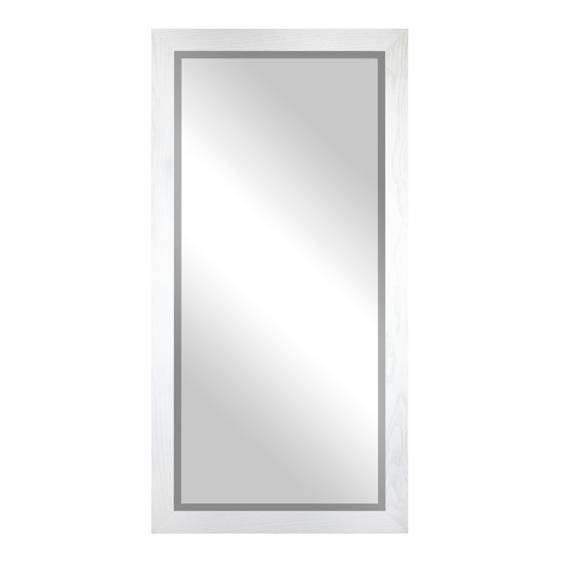  Miroir biseauté Ozark, Blanc