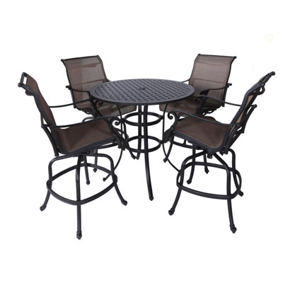 5 Piece Bar Height Dining Set