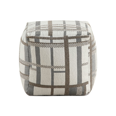 Square Pouf Multi