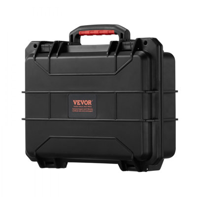 0.56 Cu.ft Weatherproof Hard Case with Handle Clips Padlock Holes PU Foam