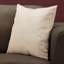 Coussins en plumes, 18 x 18 carrés, insert inclus, accent, canapé, canapé, chambre à coucher, polyester-25226470