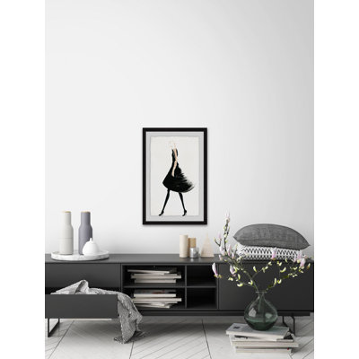 " Brushed Black Dress "