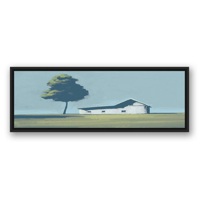 Barn and Big Sky, reproduction d'art sur toile