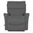 Rowan Manual Leather Match Rocking Recliner-108531541