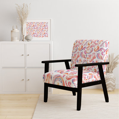 Chaise d'appoint moderne - Fauteuil Paisley Dreams