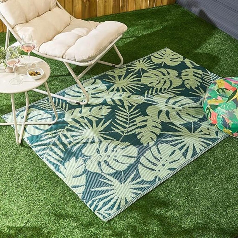 Rectangle 160 cm x 230 cm Flatweave Area Rug