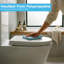 Harbour Housewares Plastic Soft Close Family Toilet Seat - White