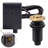 Sink Top Waste Disposal Air Switch and Dual Outlet Control Box, Flush Button-96678090