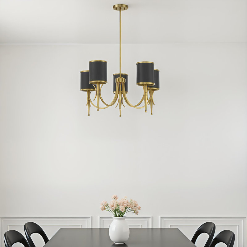 Mattel 5 - Light Shaded Classic Chandelier