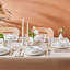 Bone China Dinnerware Set 24 Piece - Service for 6