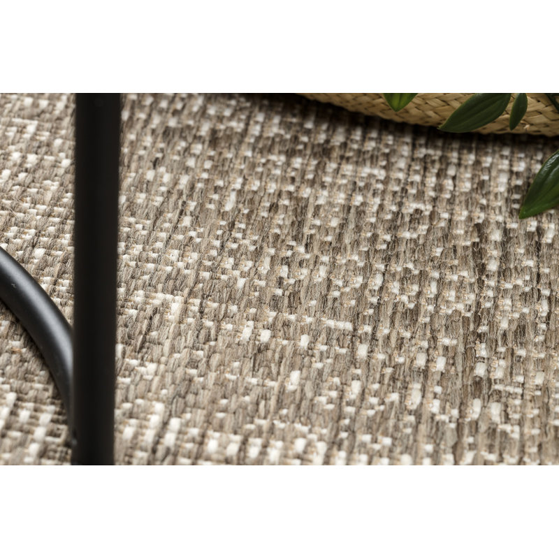 Eleutherius Solid Colour Indoor / Outdoor Area Rug, Rectangle 60 x 110cm