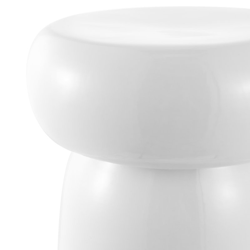 Table de bout Peggy, Blanc