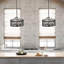 Lustre tambour à 4 lumières Ajrie