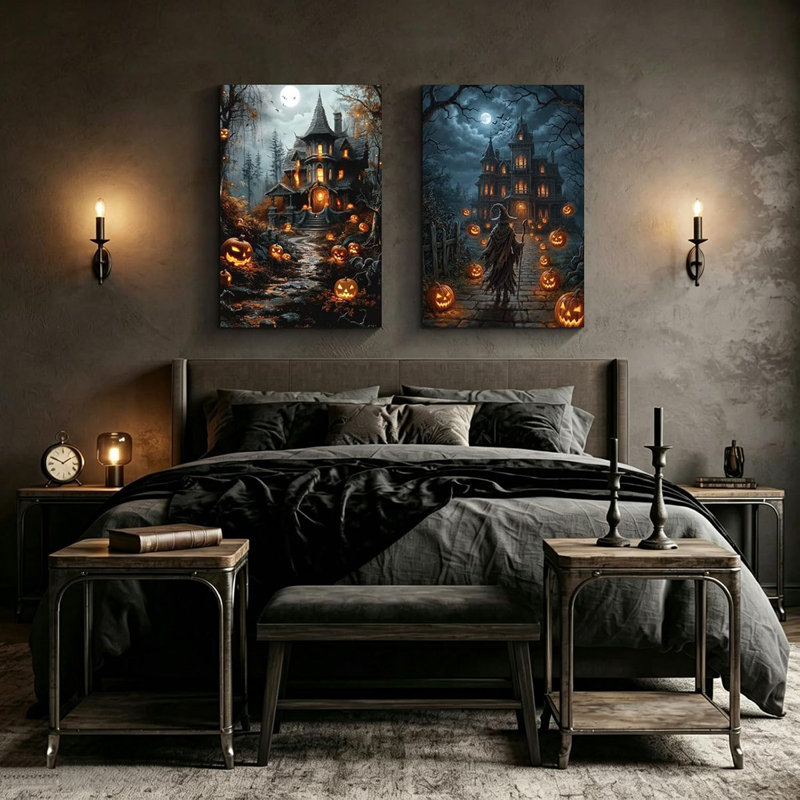2 Piece Wrapped Canvas Wall Art, 90cm H x 60cm W