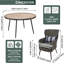 Curnow Rattan Wicker 4 - Person Seating Group with Cushions