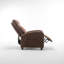Arm Push Recliner Fabric Armchair