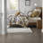 Luxurious 9-piece Oversized King Bedding Set, Polyester Jacquard, Modern Gold Design