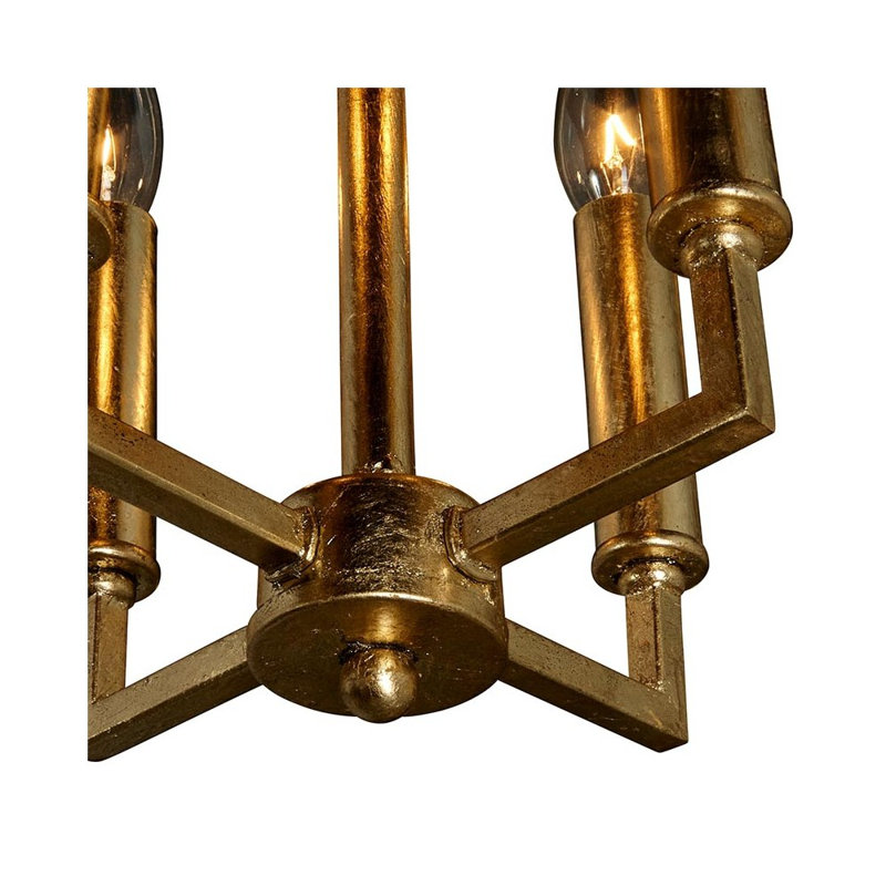 Parisian 4 - Light Lantern Geometric Chandelier