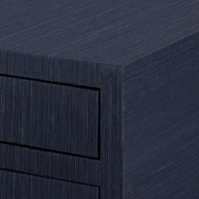 Florence Large 4-Drawer, Selvage Blue