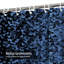 Rideau de douche noir avec 12 crochets Heart Heart-1285202058